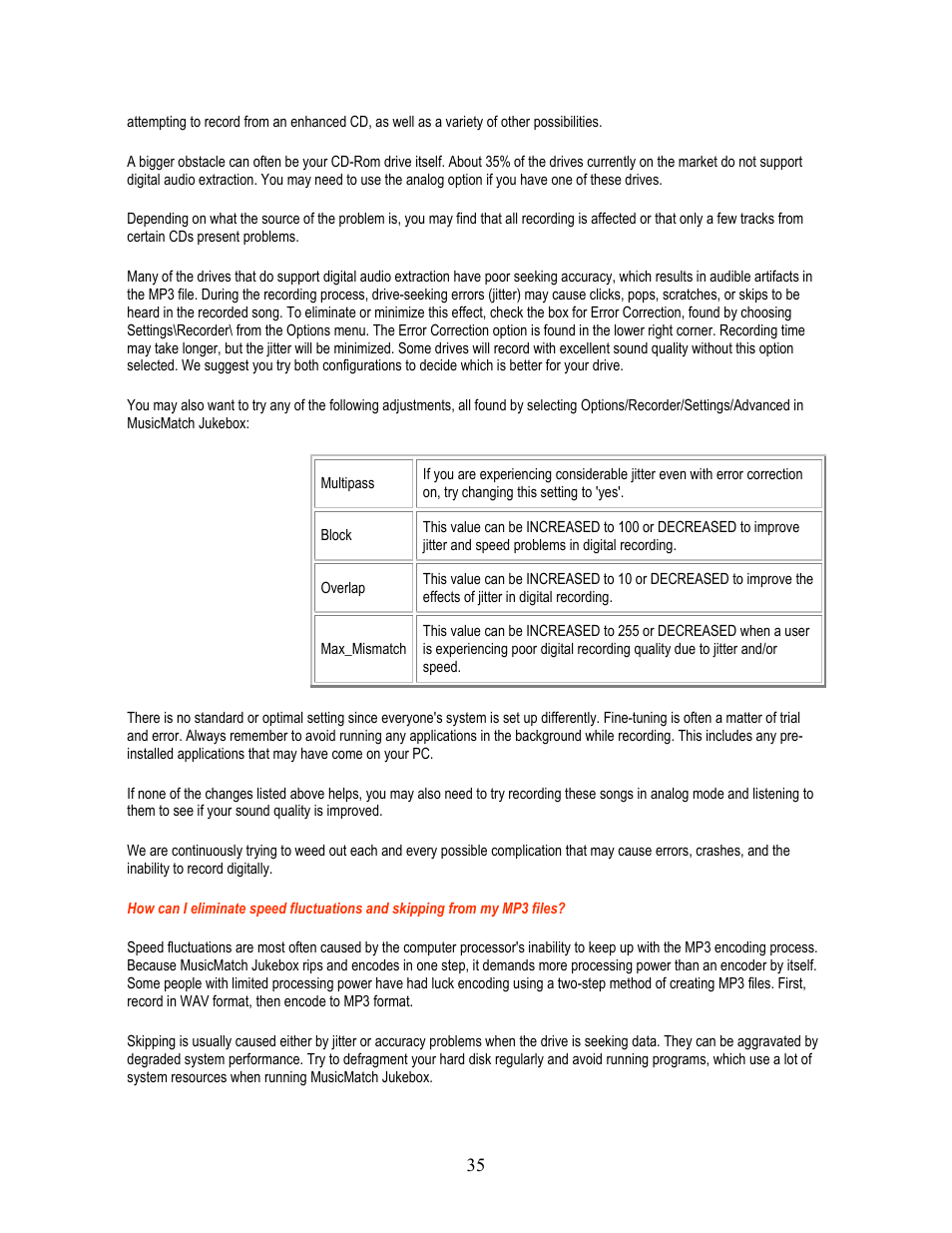 I-JAM Multimedia I-Jam IJ 100 User Manual | Page 35 / 48