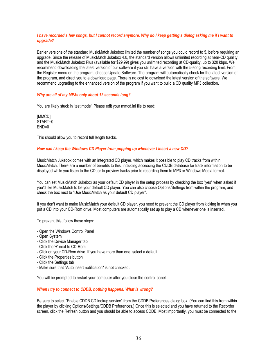 I-JAM Multimedia I-Jam IJ 100 User Manual | Page 36 / 48