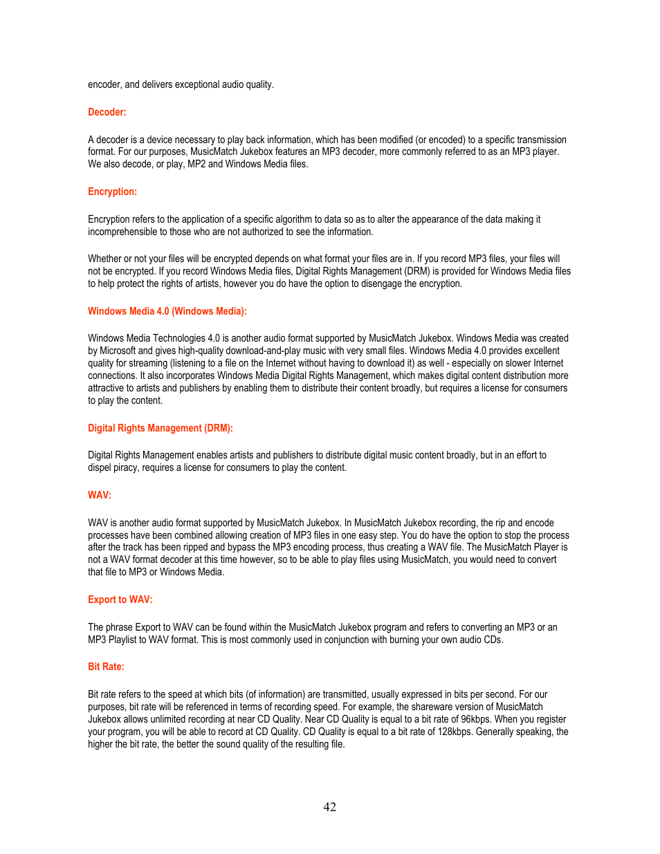 I-JAM Multimedia I-Jam IJ 100 User Manual | Page 42 / 48