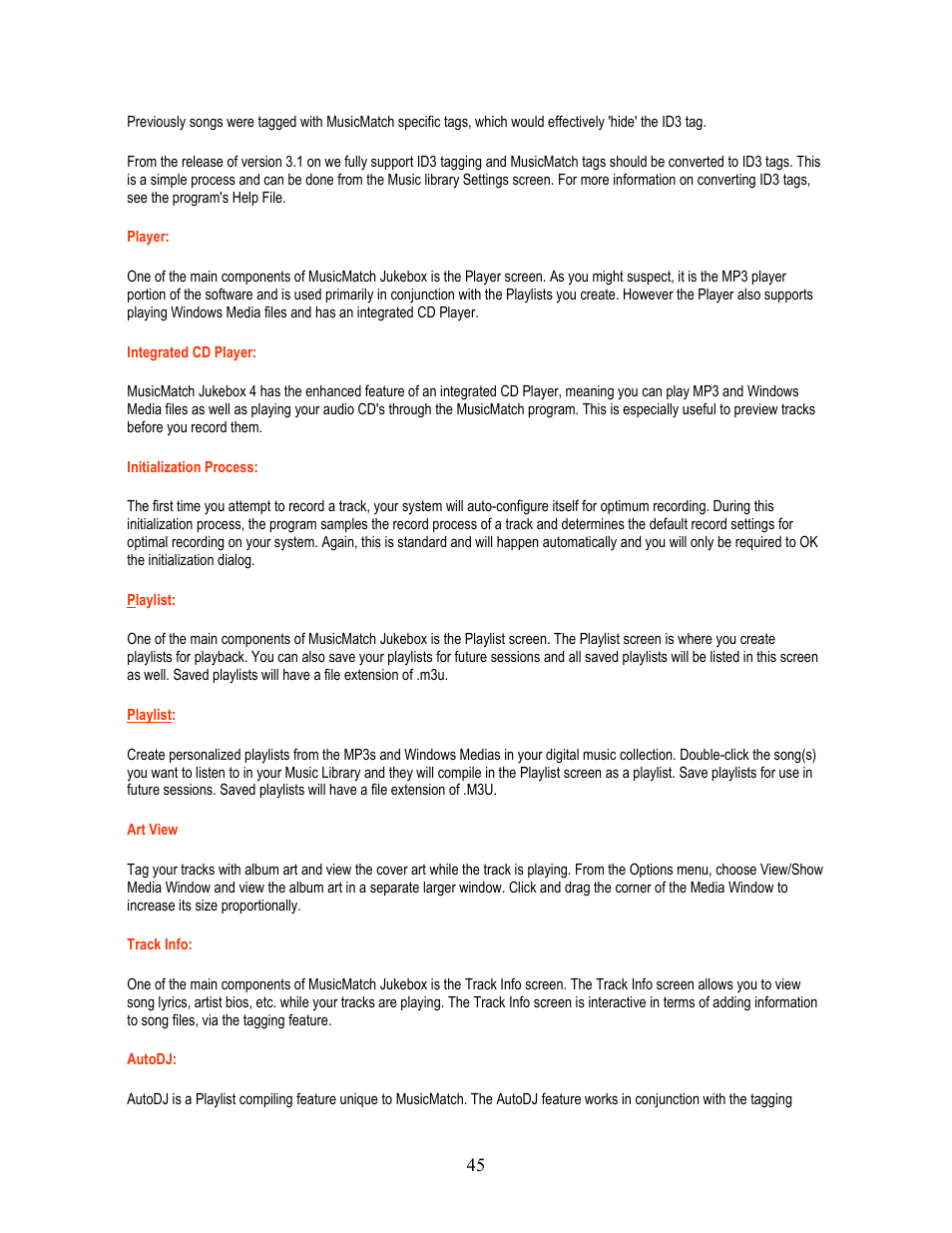 I-JAM Multimedia I-Jam IJ 100 User Manual | Page 45 / 48