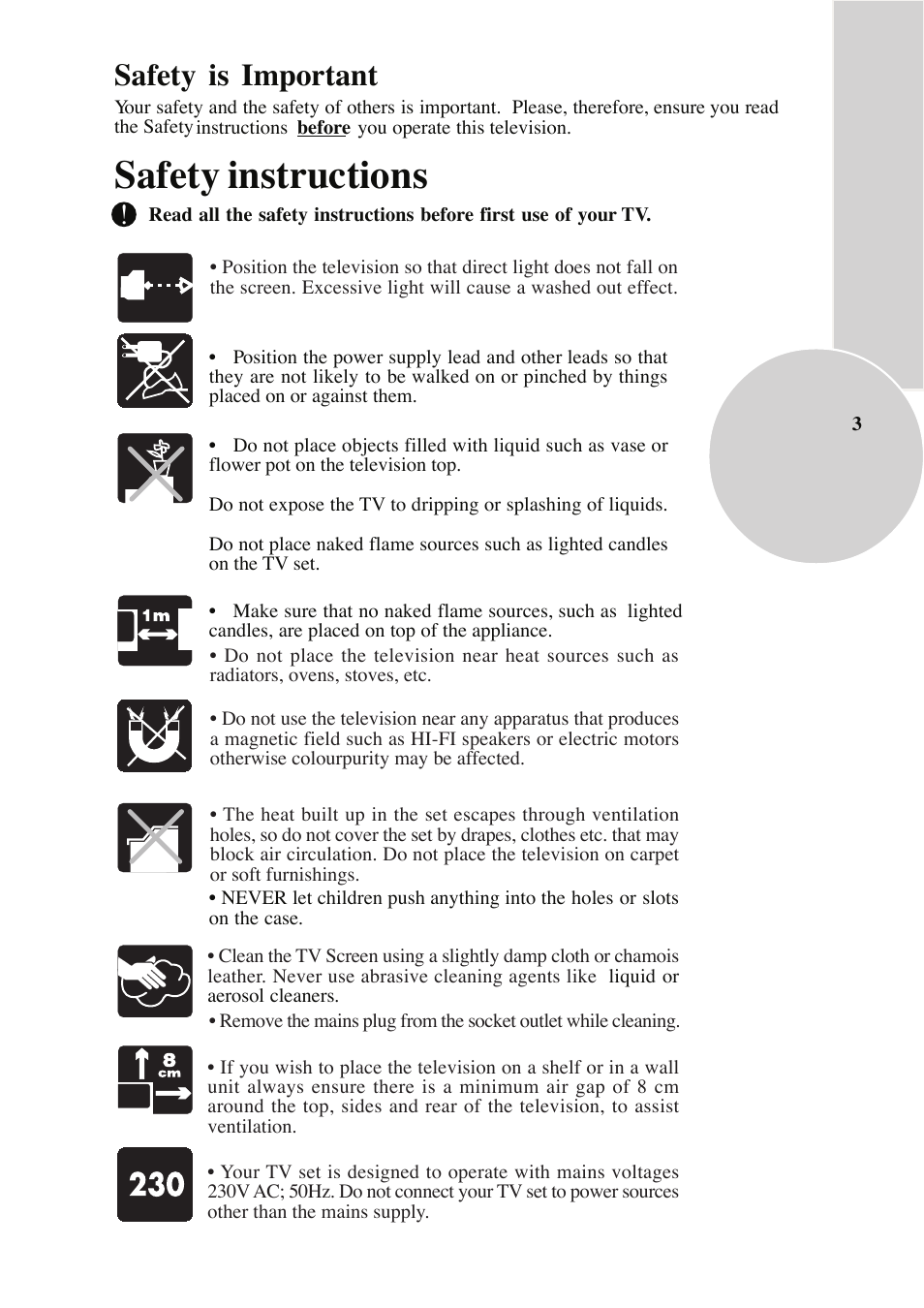 Safety instructions, Safety is important | ITT 29-100-1 ST User Manual | Page 4 / 29