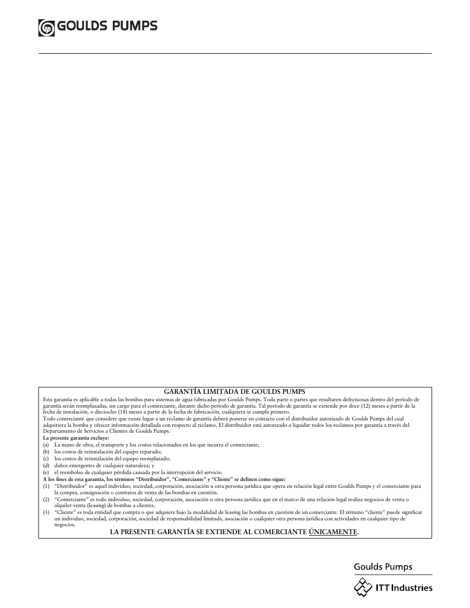 ITT IRRI-GATOR GT30 User Manual | Page 16 / 24