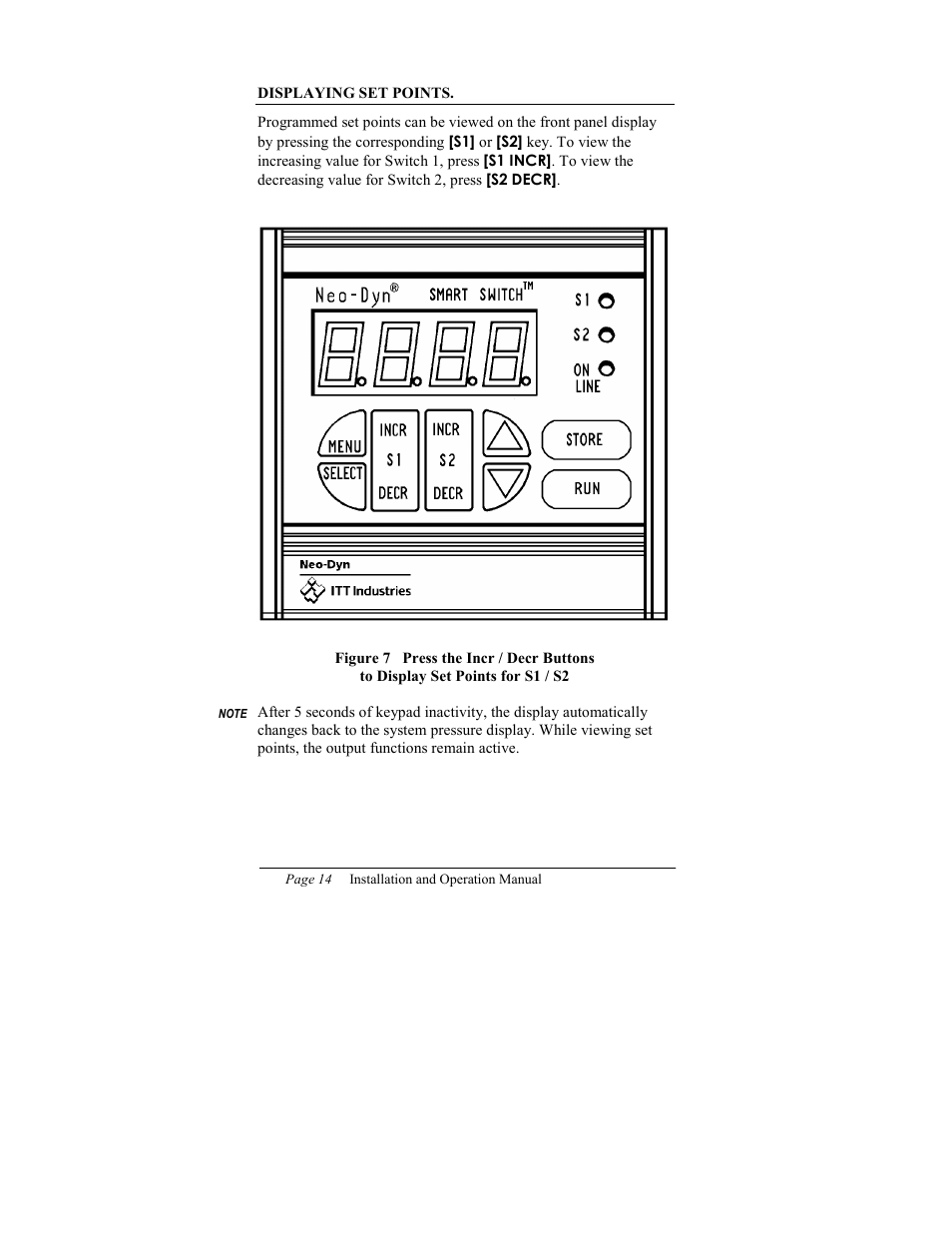 ITT SMART SWITCH 801P5 User Manual | Page 18 / 45