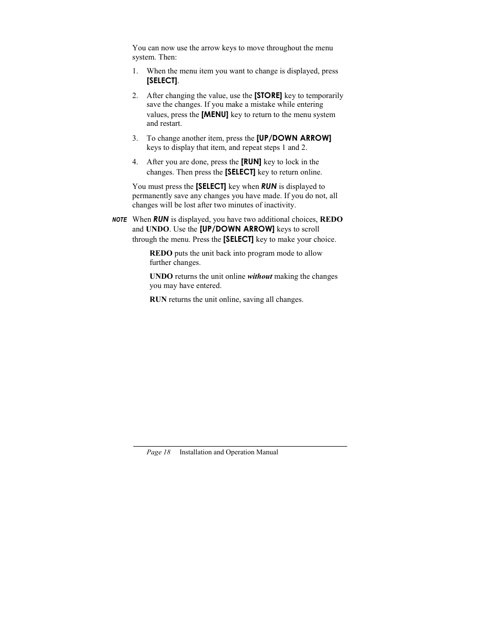 ITT SMART SWITCH 801P5 User Manual | Page 22 / 45