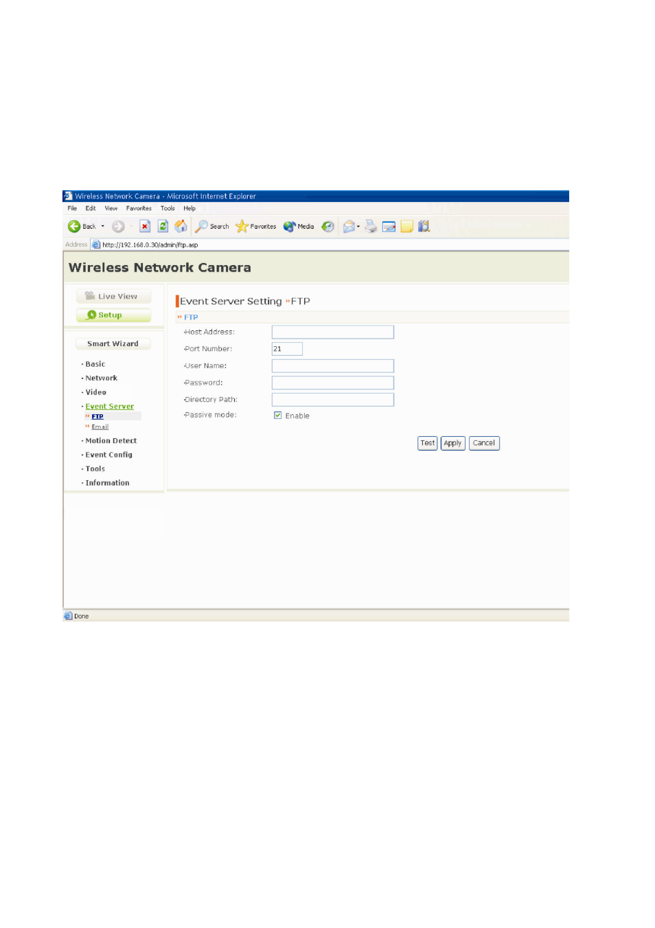 6 event server configuration | IPUX CS101A User Manual | Page 31 / 50