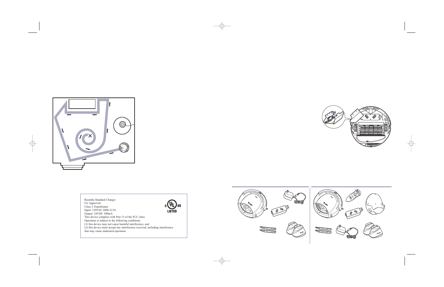 Getting started, Introducing the roomba pro | pro elite floorvac, Unpacking the box | How roomba cleans a room | iRobot Roomba Robotic FloorVac User Manual | Page 3 / 14