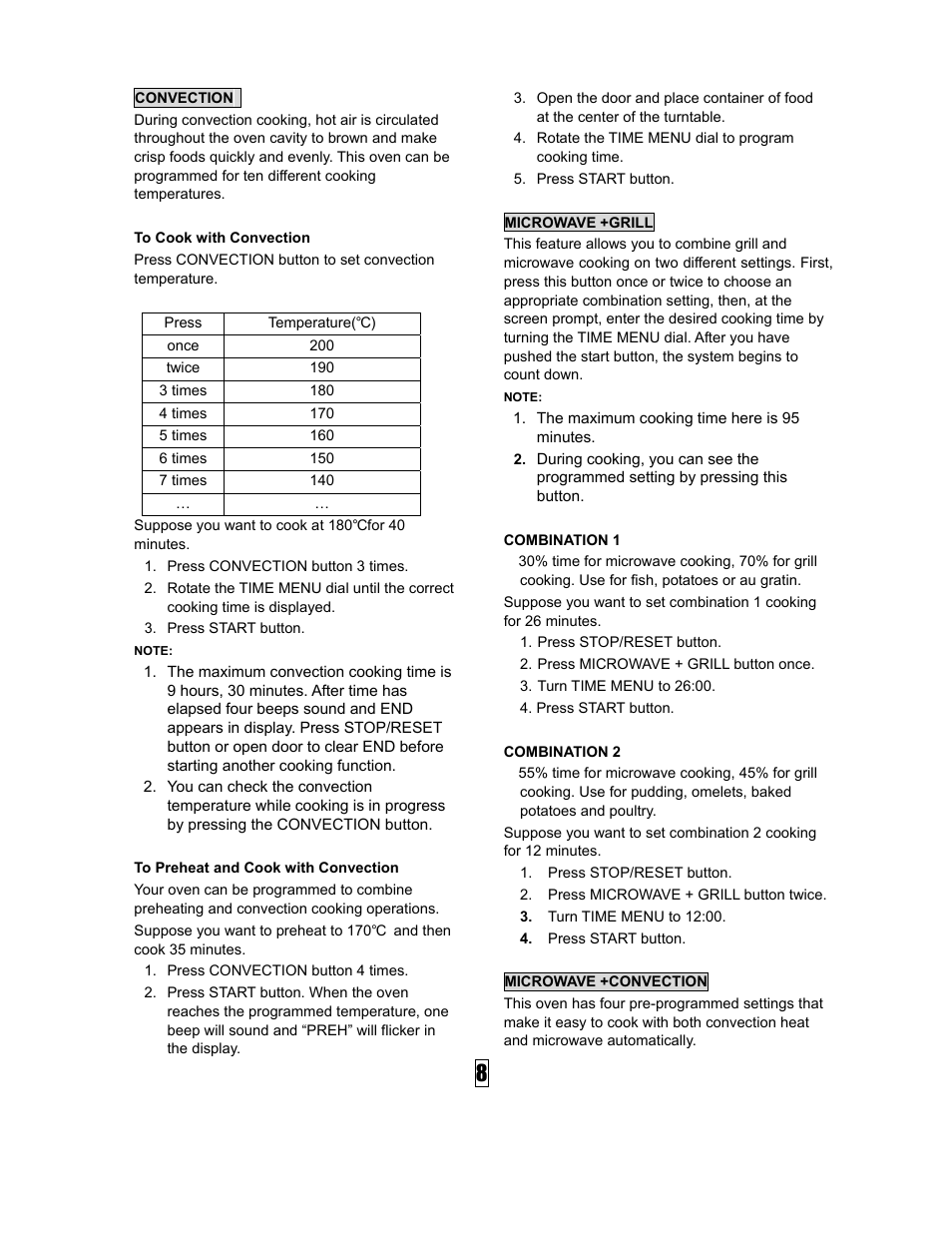 IFB Appliances 25SC1 User Manual | Page 9 / 13