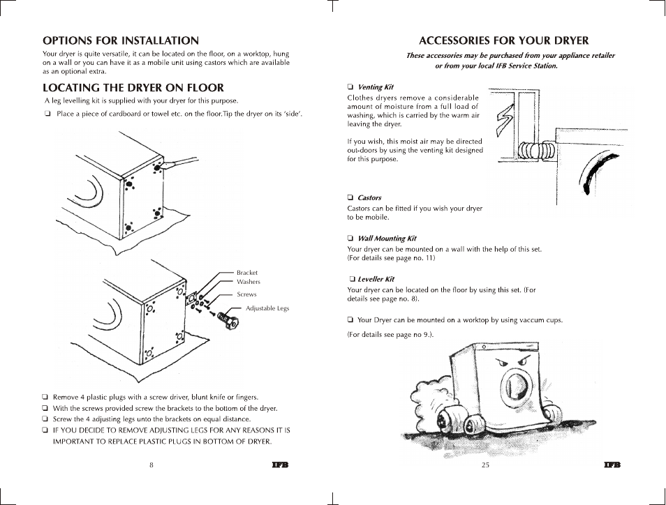 IFB Appliances 550 User Manual | Page 6 / 14