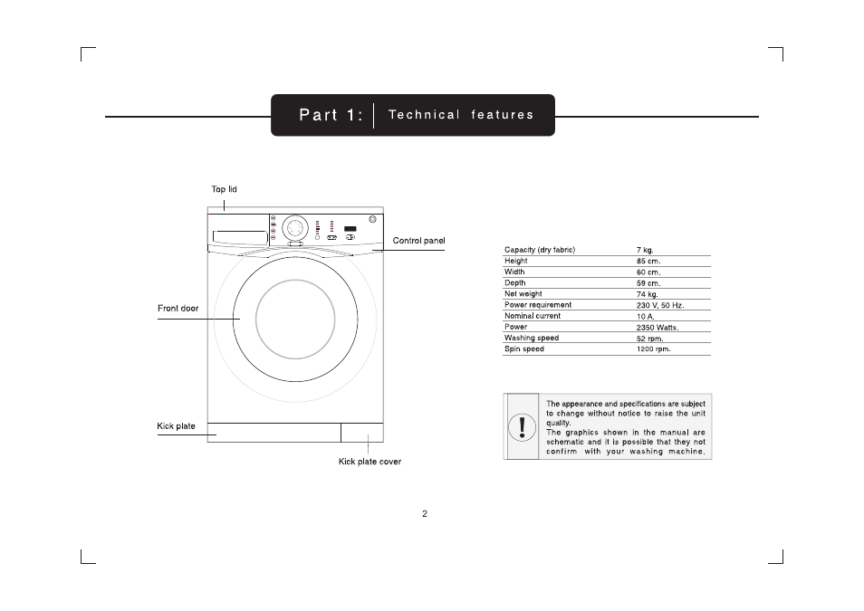 IFB Appliances Digital 7kg User Manual | Page 4 / 33
