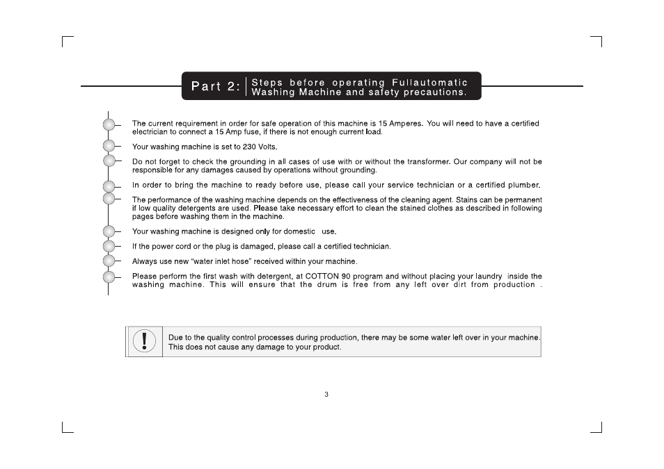 IFB Appliances Digital 7kg User Manual | Page 5 / 33