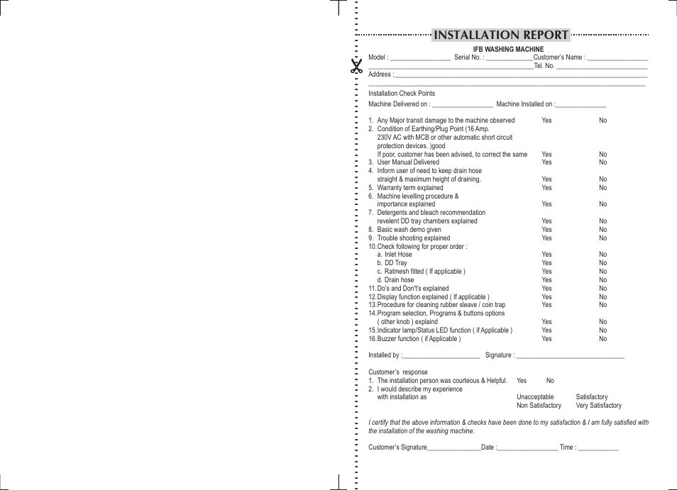 IFB Appliances Elite 5 KG User Manual | Page 3 / 22