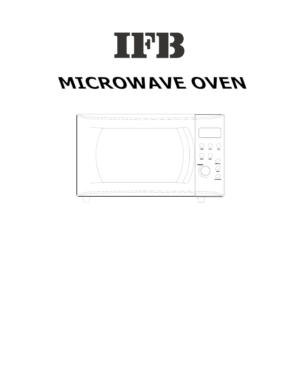 IFB Appliances 25PG1S User Manual | 11 pages
