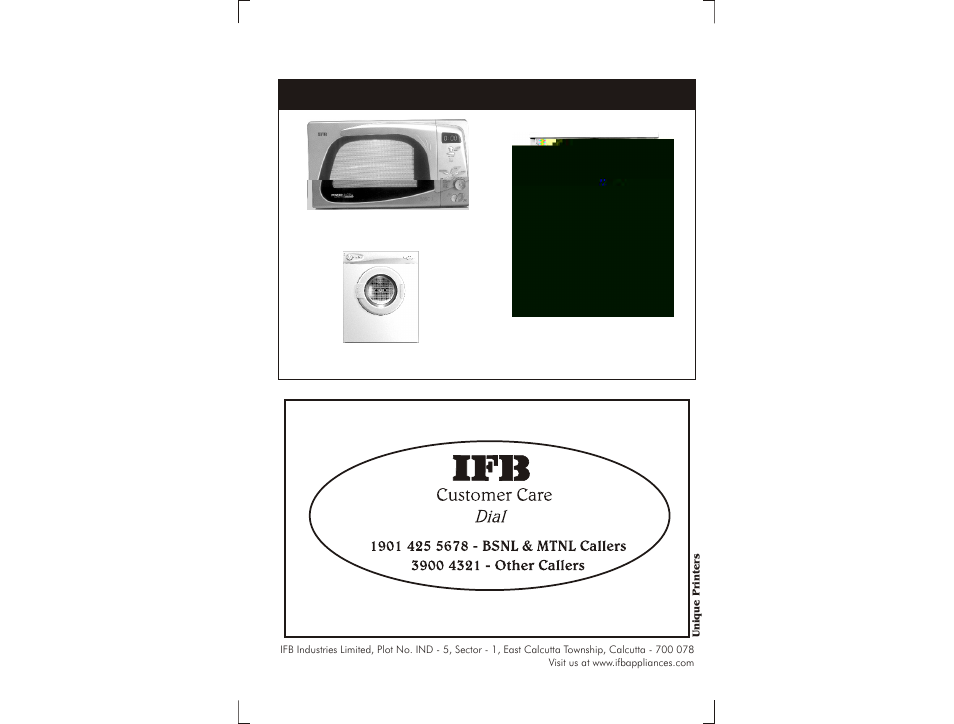Also from ifb | IFB Appliances SENORITA PLUS User Manual | Page 27 / 27