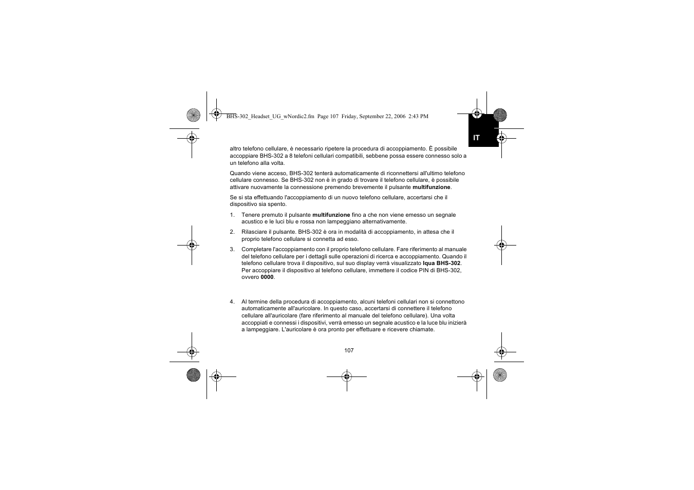 Iqua BHS-302 User Manual | Page 107 / 148