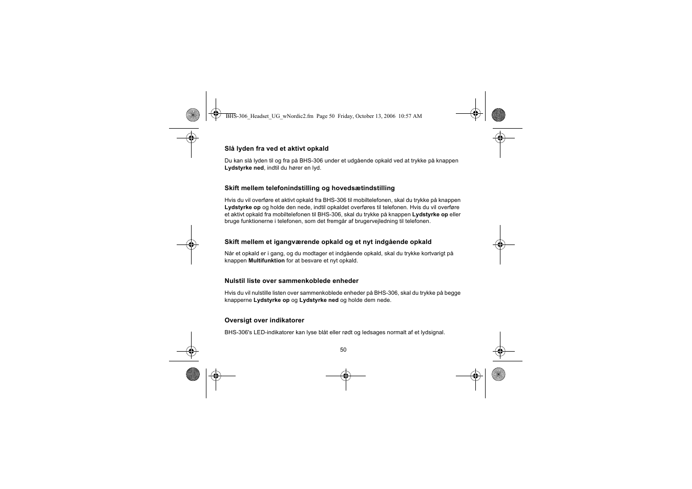Iqua BHS-306 User Manual | Page 50 / 148