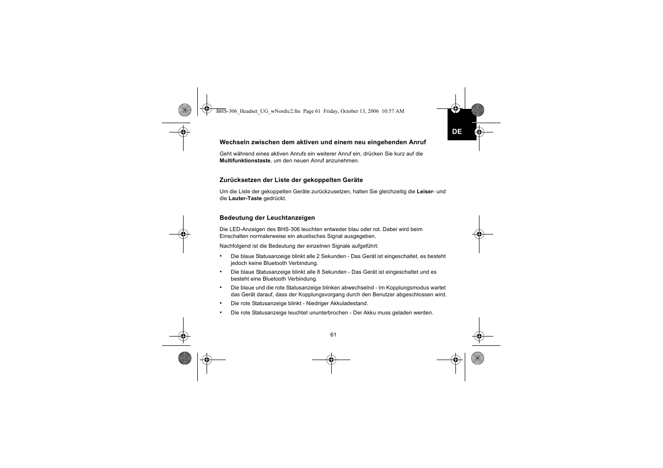 Iqua BHS-306 User Manual | Page 61 / 148