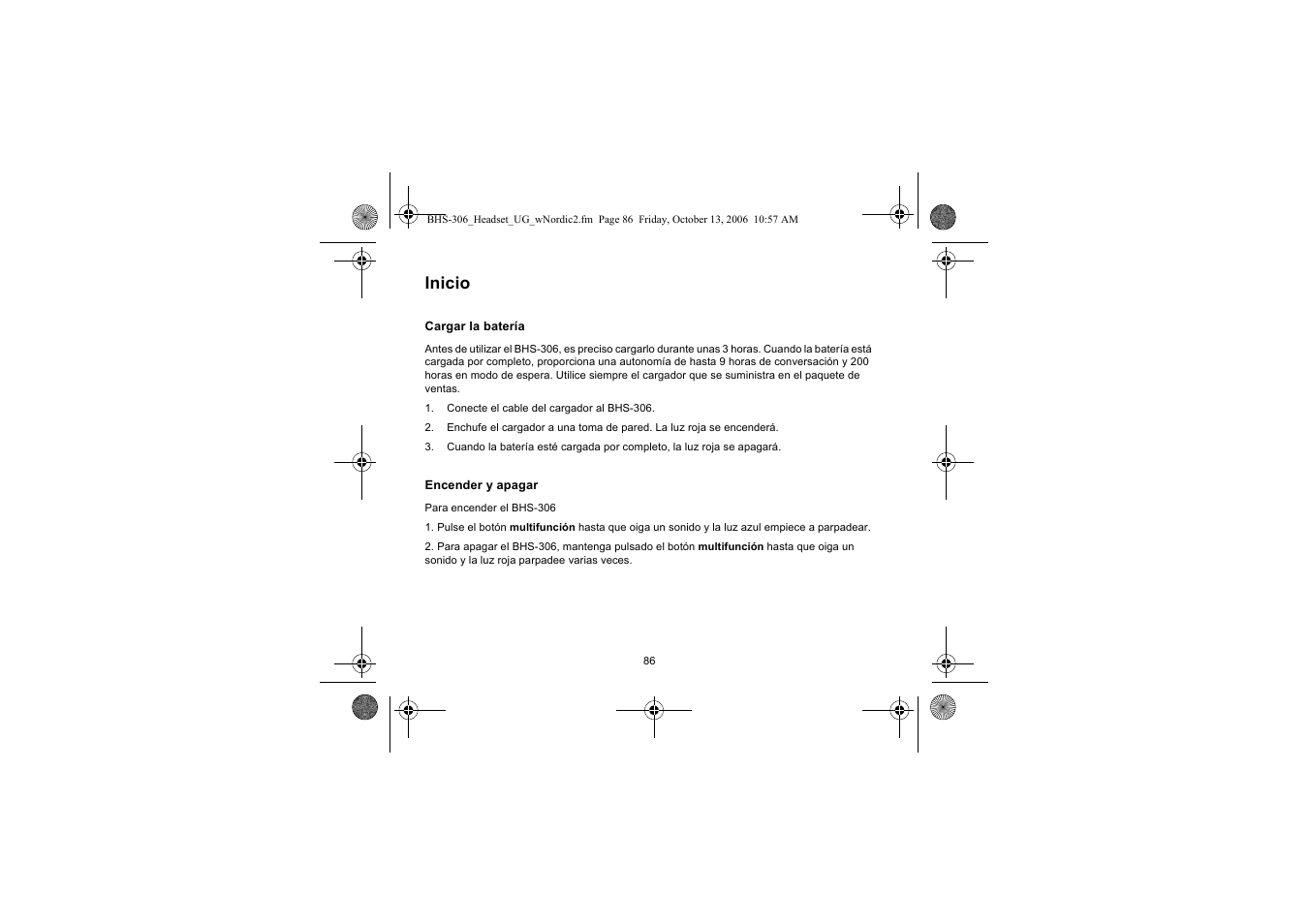 Inicio | Iqua BHS-306 User Manual | Page 86 / 148
