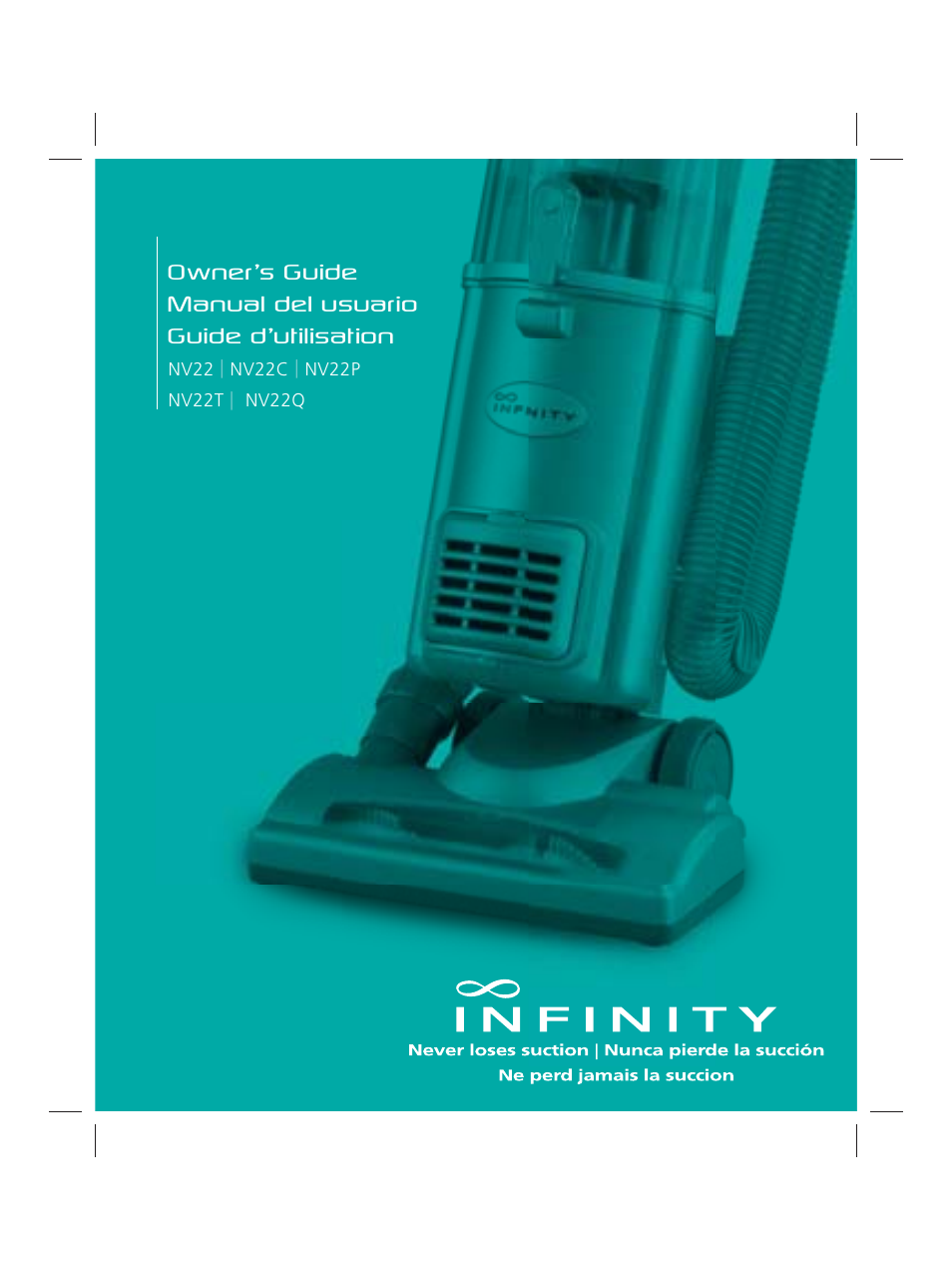 Infinity NV22Q User Manual | 56 pages