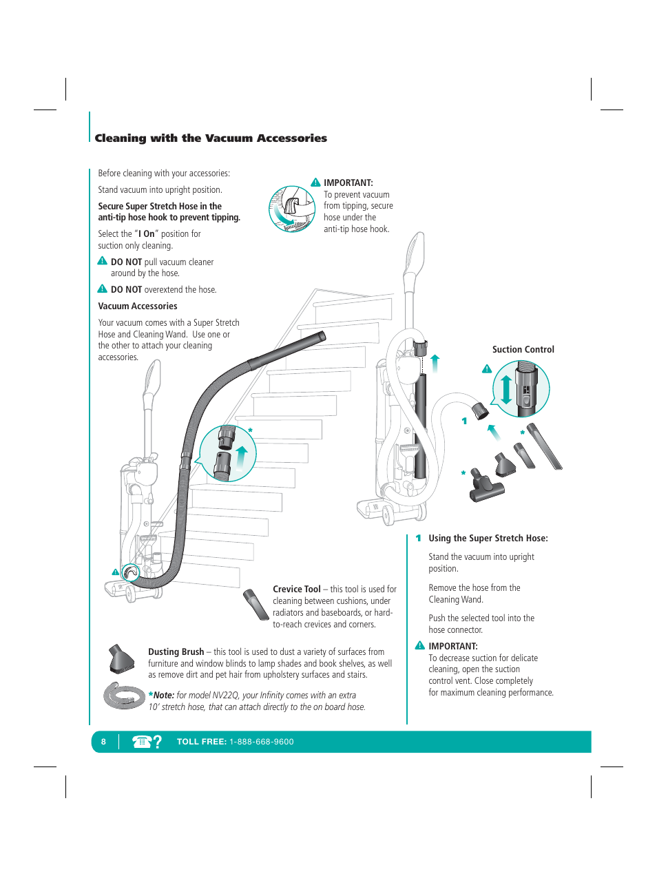 Infinity NV22Q User Manual | Page 10 / 56