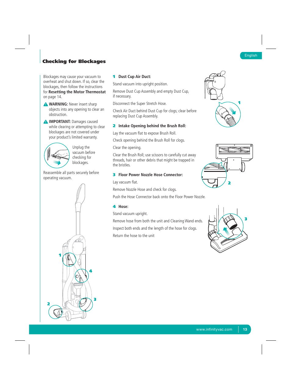 Infinity NV22Q User Manual | Page 15 / 56
