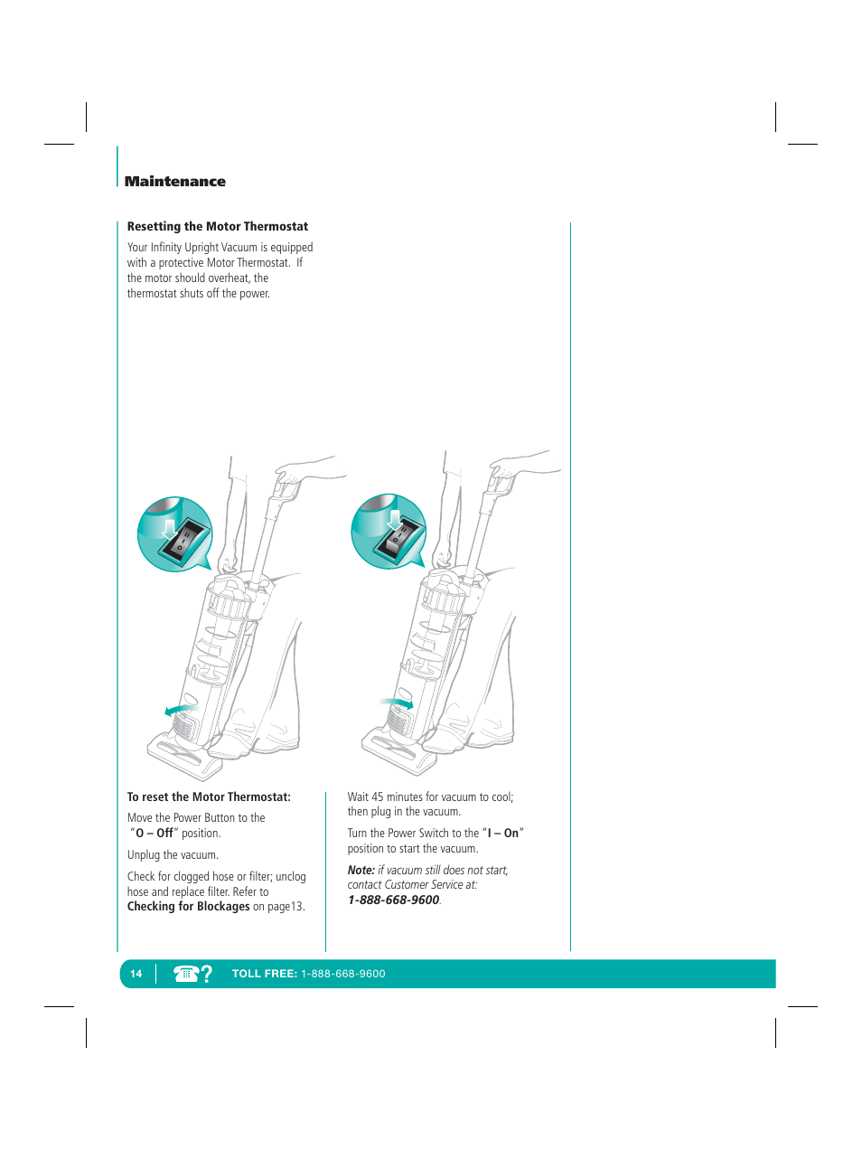 Infinity NV22Q User Manual | Page 16 / 56