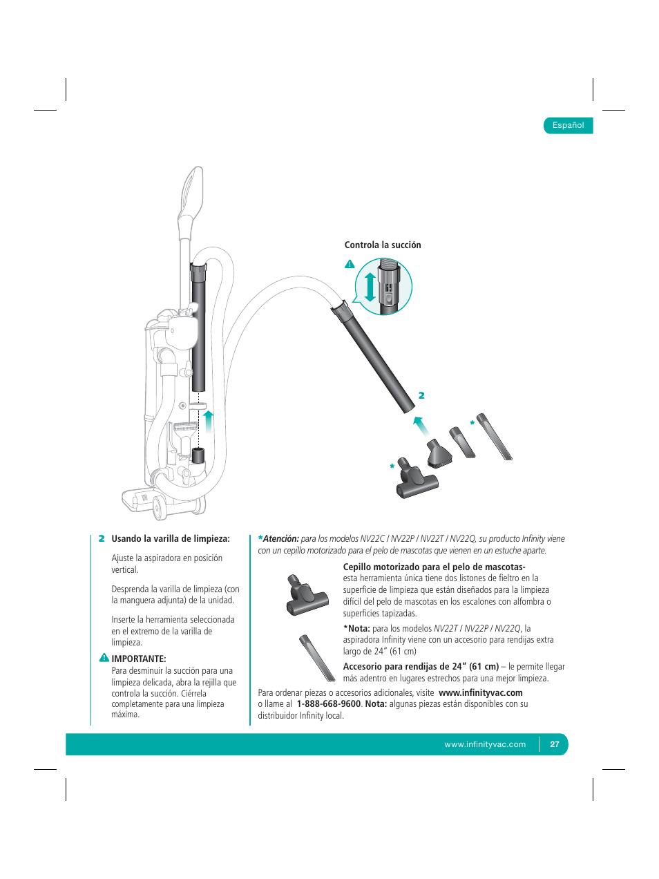 Infinity NV22Q User Manual | Page 29 / 56