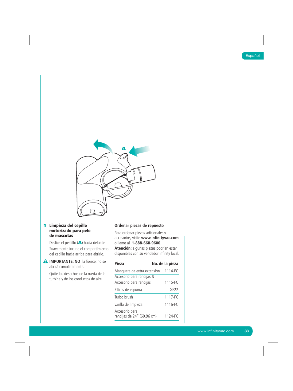 Infinity NV22Q User Manual | Page 35 / 56