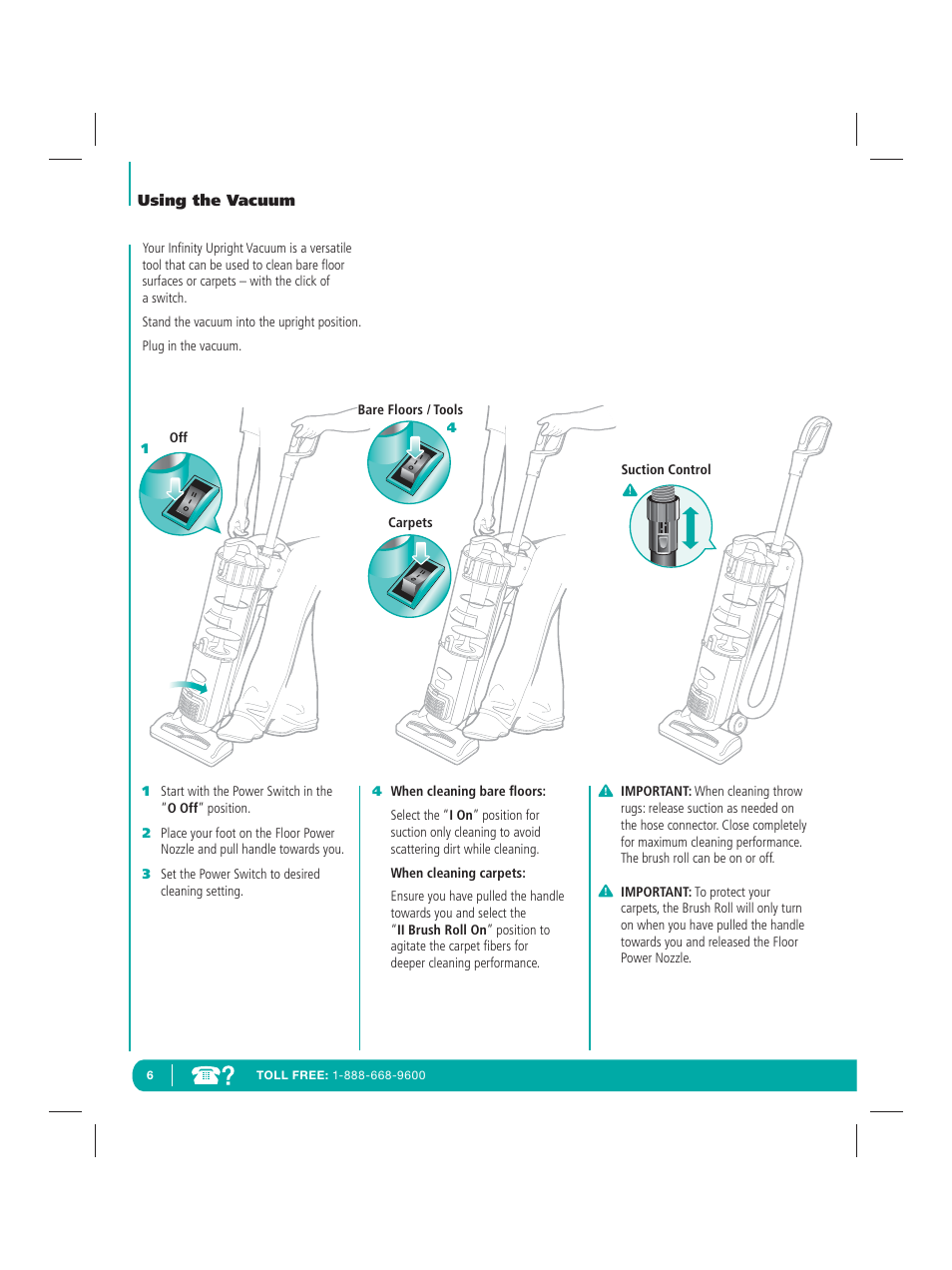 Infinity NV22Q User Manual | Page 8 / 56