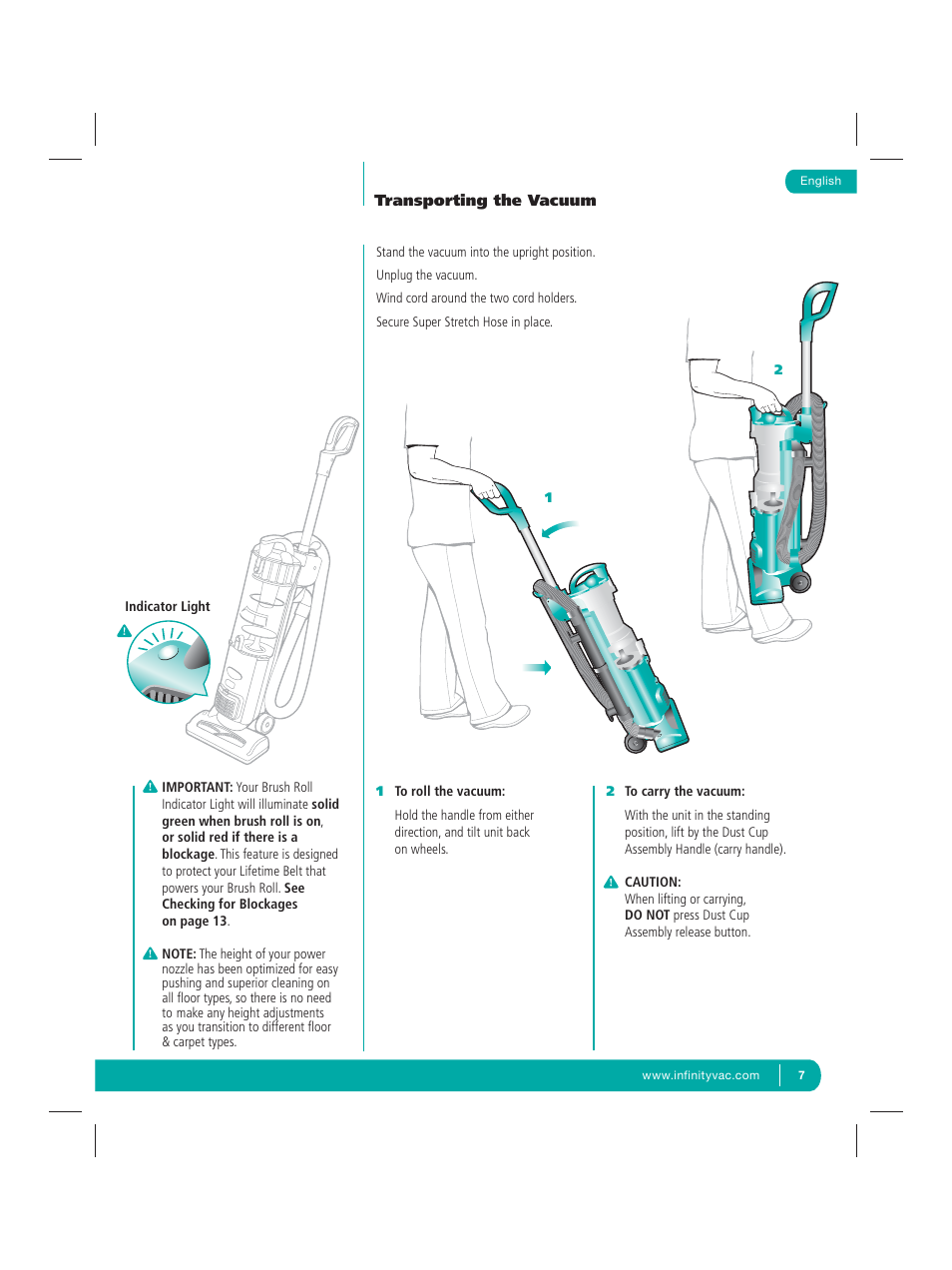Infinity NV22Q User Manual | Page 9 / 56