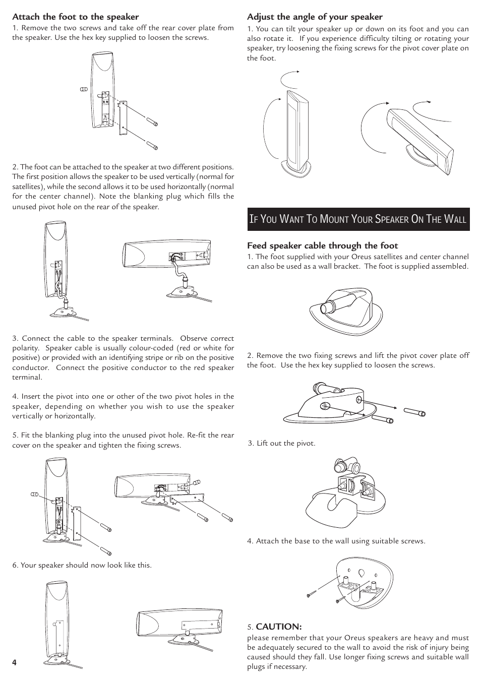 Infinity Oreus HCS User Manual | Page 4 / 10