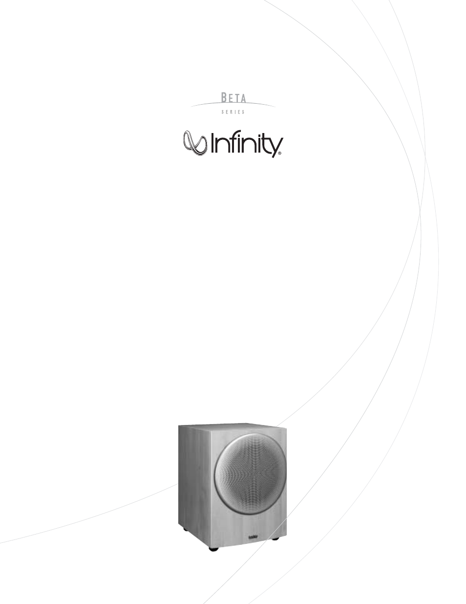 Infinity SW-10 User Manual | 8 pages