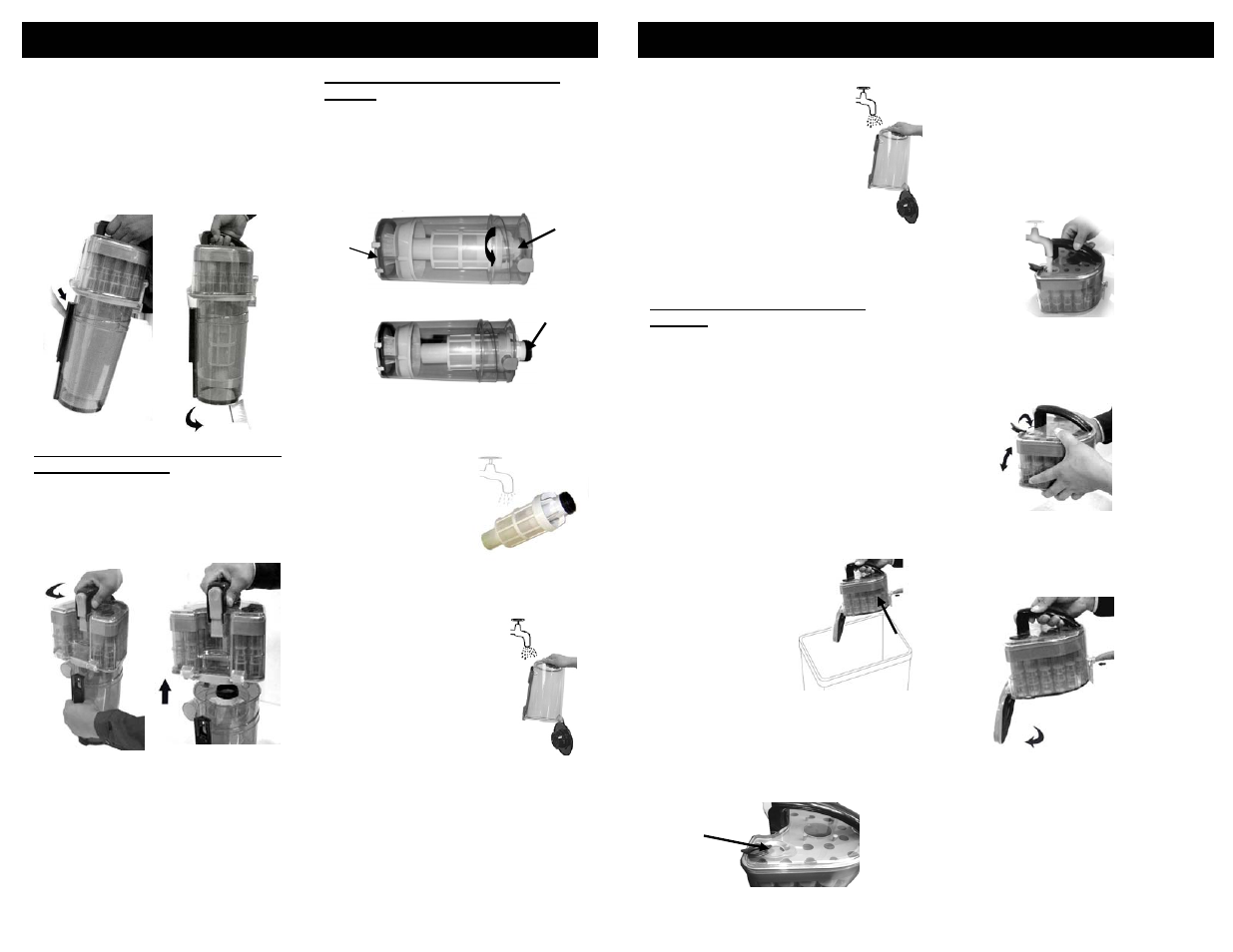 Maintenance instructions, Directives d’entretien | Infinity NV31N User Manual | Page 10 / 26