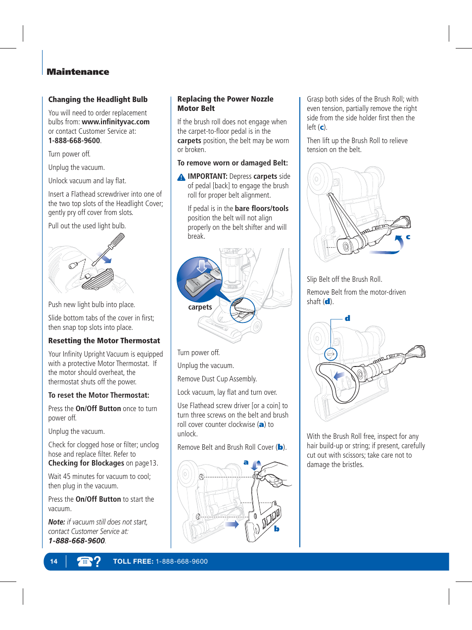 Infinity NV30K User Manual | Page 15 / 19