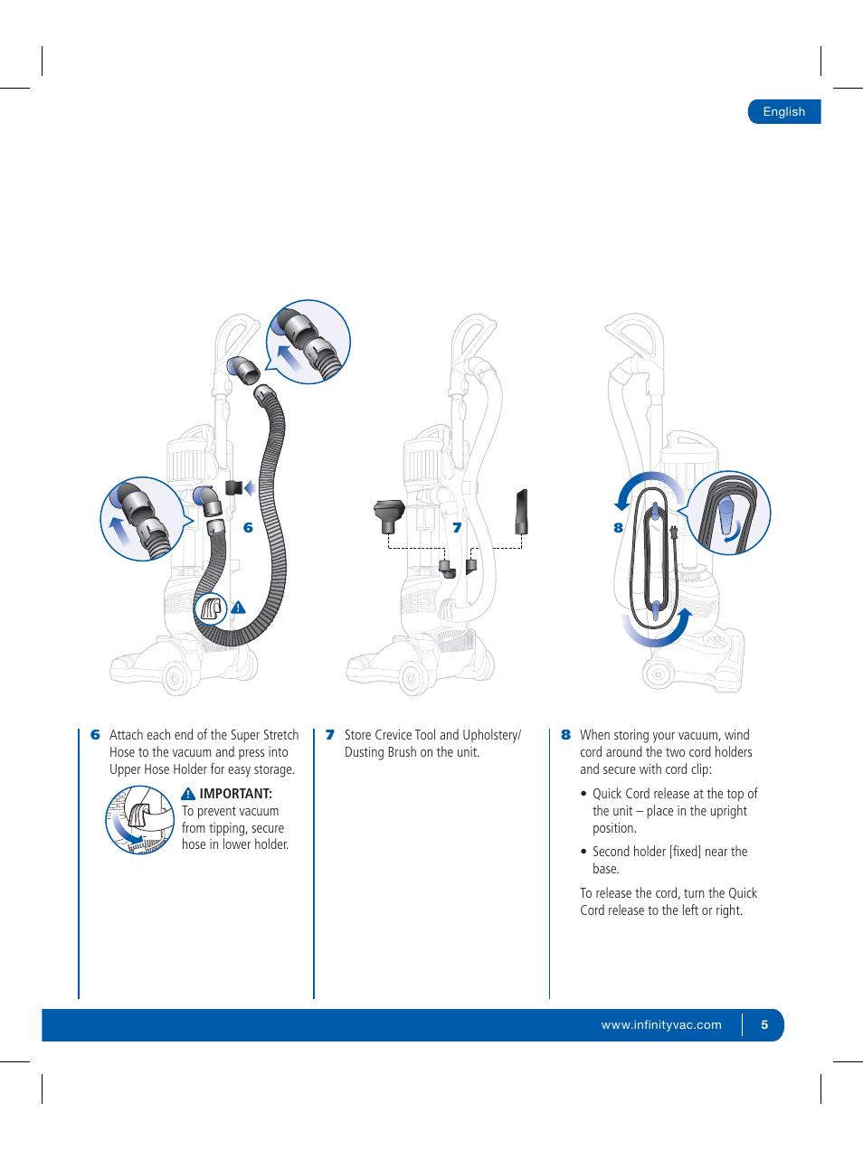 Infinity NV30K User Manual | Page 6 / 19