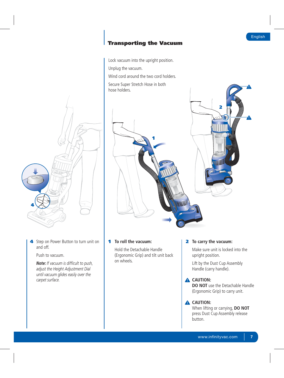 Infinity NV30K User Manual | Page 8 / 19