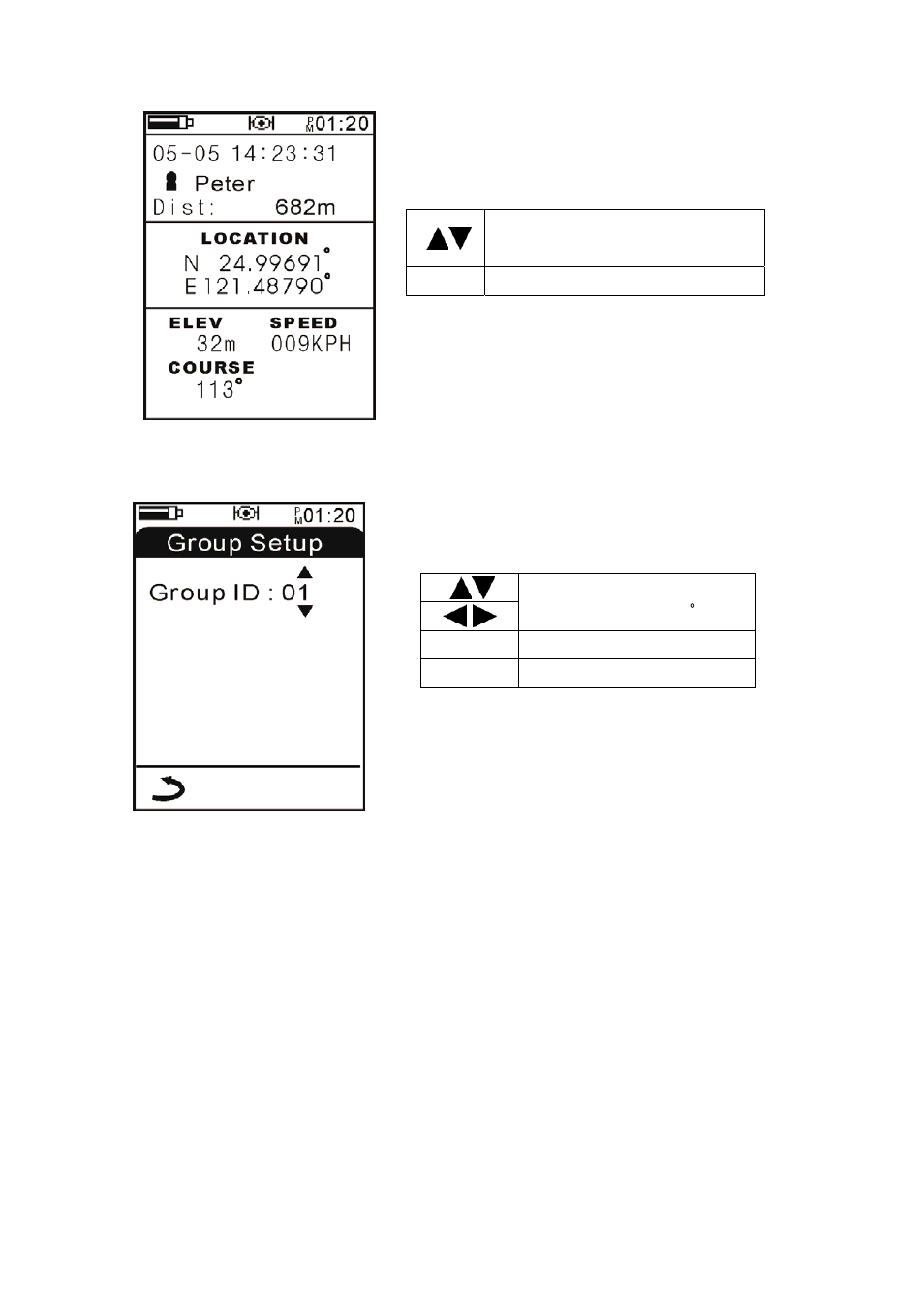 5 group id | Infinity GPS-MIC-1 User Manual | Page 25 / 54