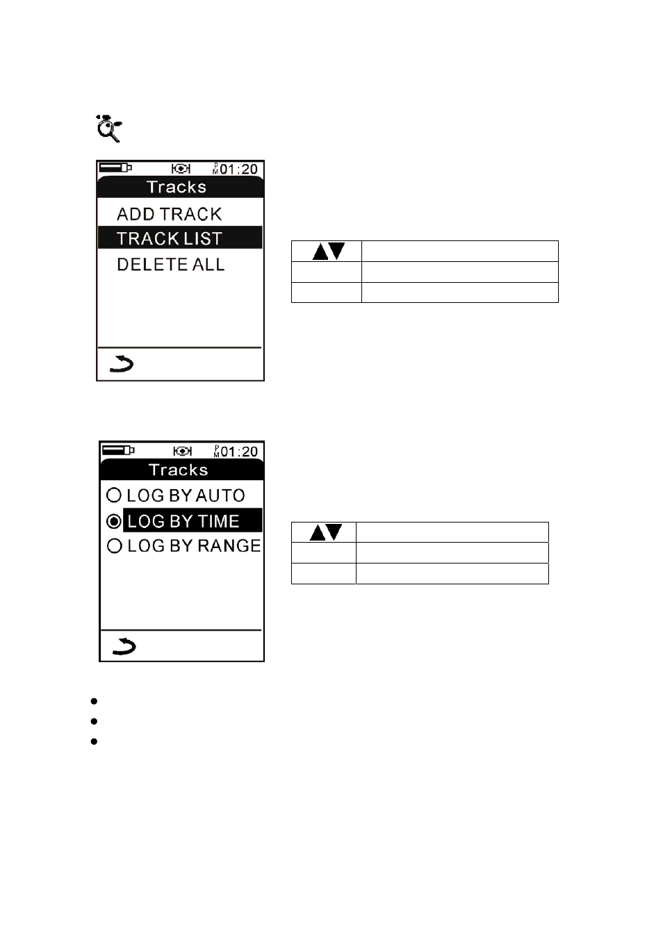 2 tracks | Infinity GPS-MIC-1 User Manual | Page 26 / 54