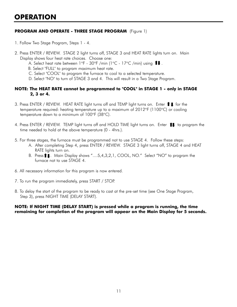 Operation | Infinity M30 User Manual | Page 12 / 32