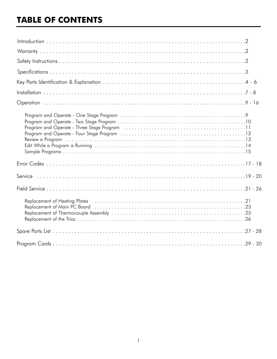 Infinity M30 User Manual | Page 2 / 32