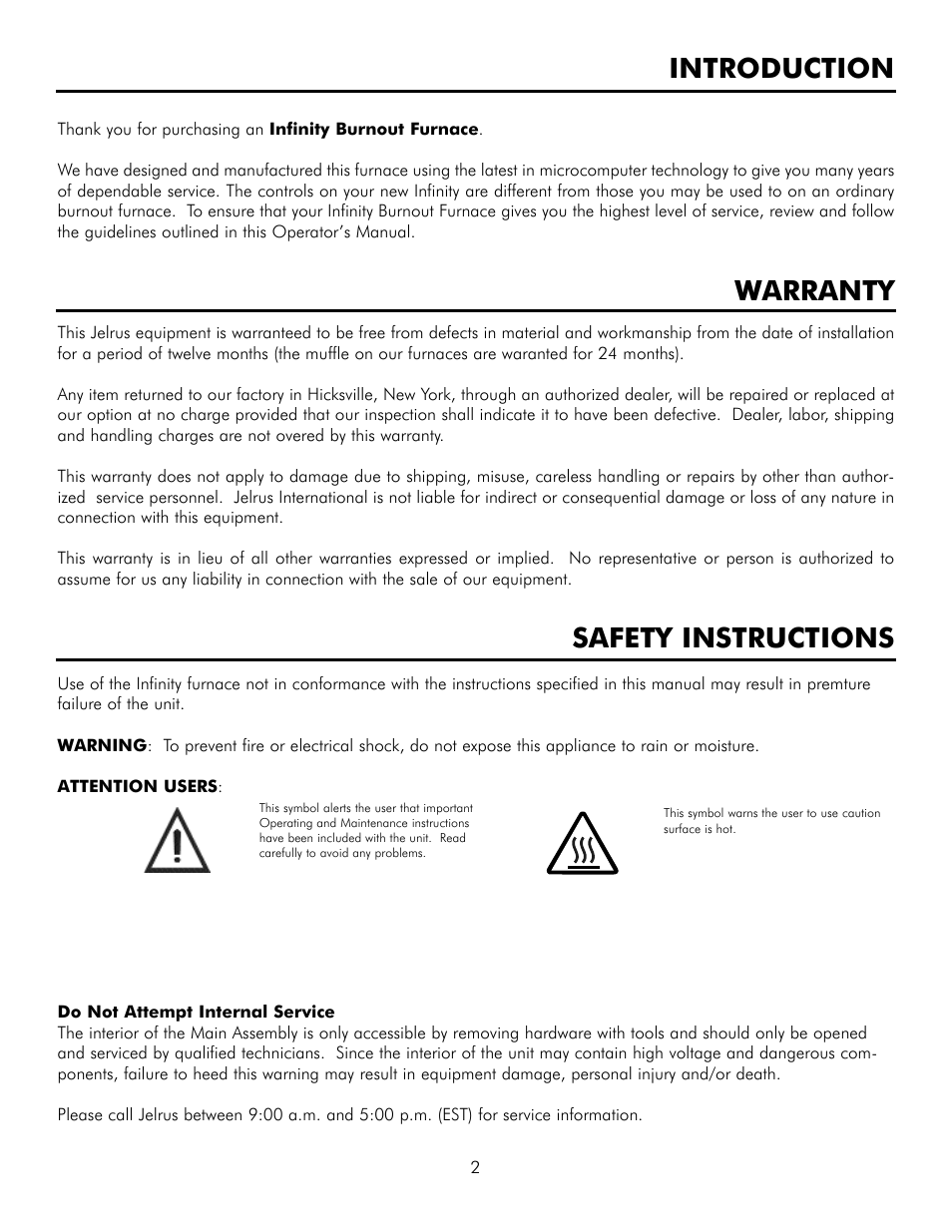 Warranty, Safety instructions, Introduction | Infinity M30 User Manual | Page 3 / 32