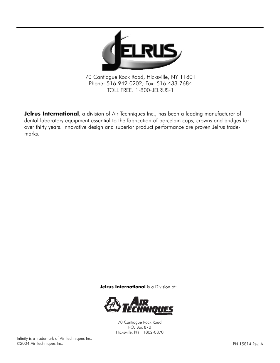 Infinity M30 User Manual | Page 32 / 32