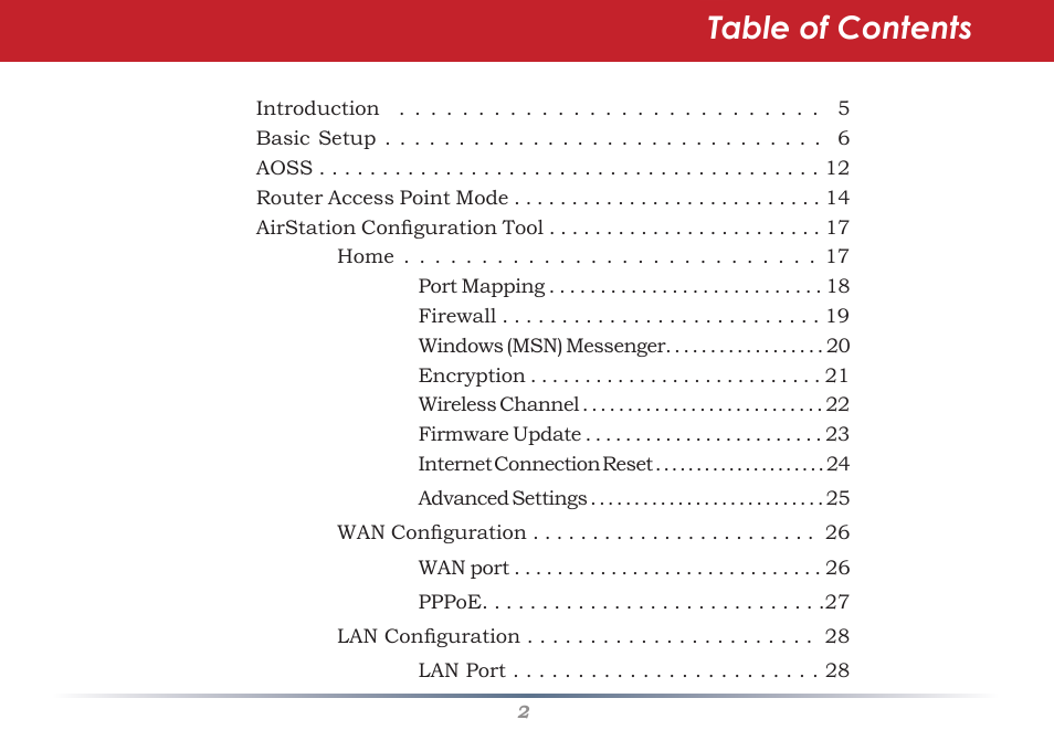 Infinity Wireless Router & AP WZR-G300N User Manual | Page 2 / 91