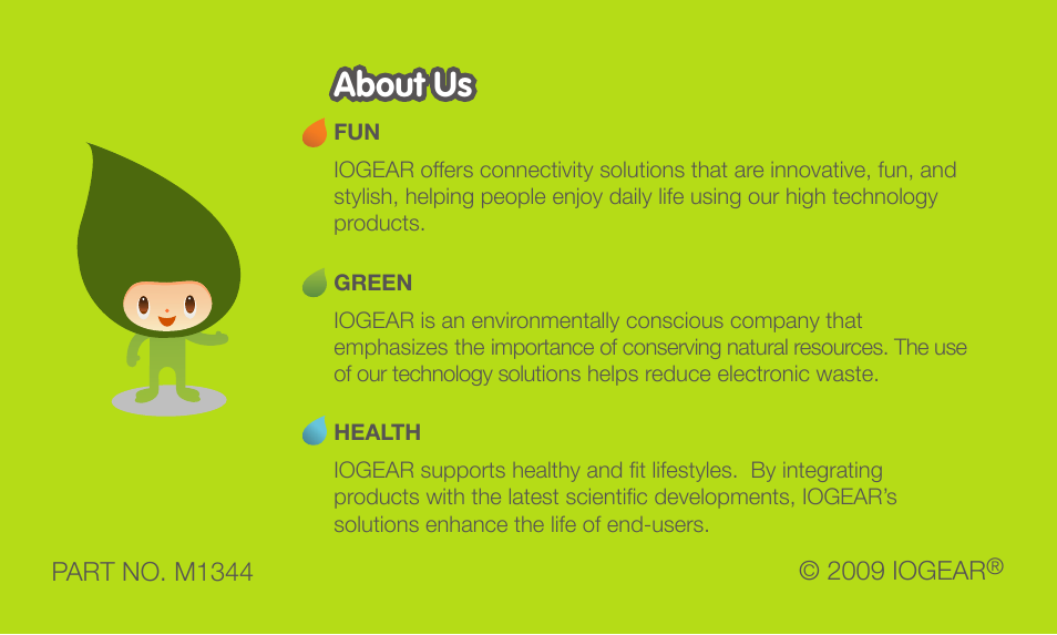 About us | IOGear GBHFK231 User Manual | Page 36 / 36