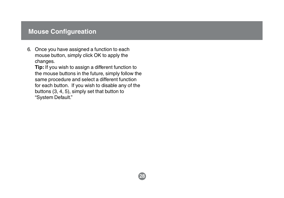 Mouse configureation | IOGear GKM531R User Manual | Page 30 / 42