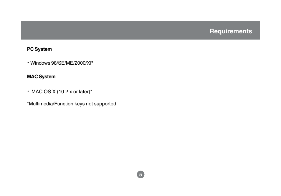 IOGear GKM531R User Manual | Page 7 / 42