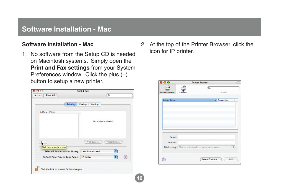 Software installation - mac | IOGear GPSU21 User Manual | Page 16 / 23