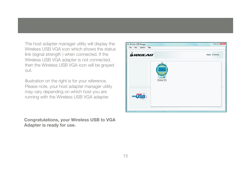 IOGear GUW2015V User Manual | Page 15 / 32