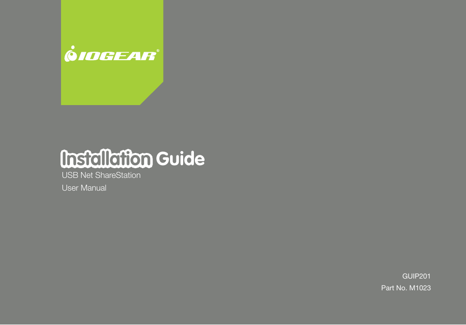 IOGear GUIP201 M1023 User Manual | 68 pages