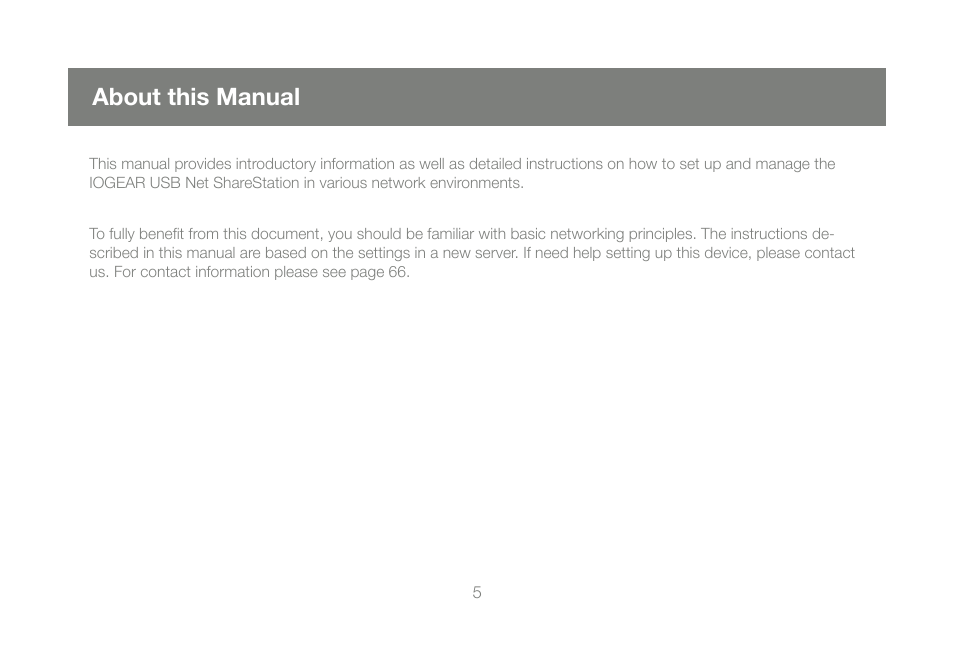 About this manual | IOGear GUIP201 M1023 User Manual | Page 5 / 68