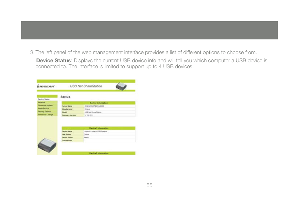 IOGear GUIP201 M1023 User Manual | Page 55 / 68